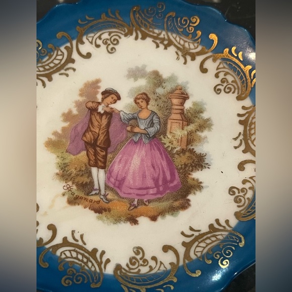 Limoges mini plate - Picture 2 of 3